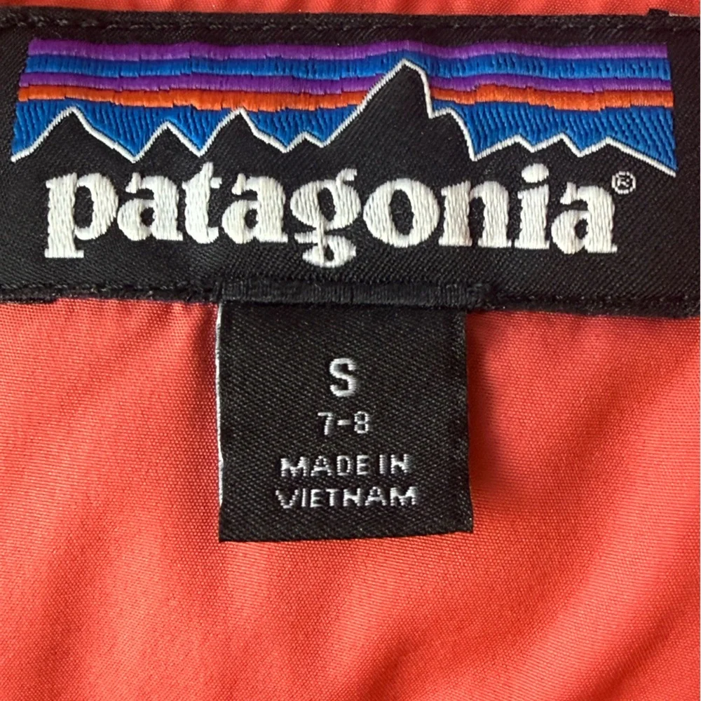 Girls Patagonia Purple Nano Puff Jacket - Picture 3 of 4
